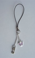 personalised mobile phone charm